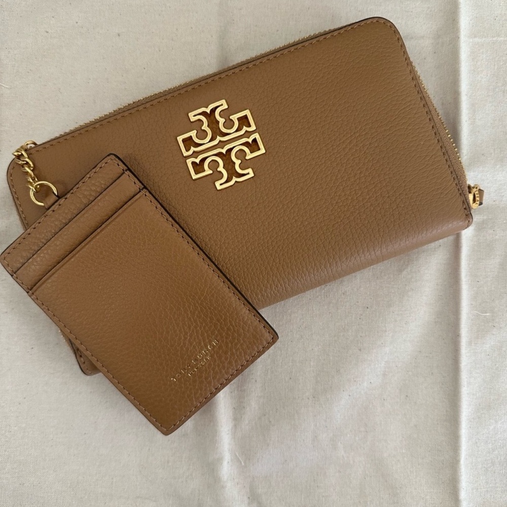 TORY BURCH large brown Wallet